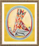 Luca Chessa, Parole Futuriste Volano Veloci, oil on paper
