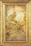 Luigi  Galli, Annunciazione, oil on canvas