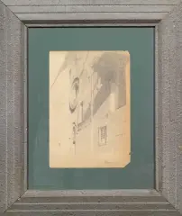 Brescia, Scorcio Di Strada by Alfred Eberling, pencil on paper, offered Jul 2019