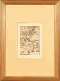 Francesco Chiappelli, Il Tamburino Spaventato, etching