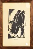 Lorenzo Viani, Il Ritorno Dai Campi, xilografia