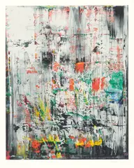 Gerhard Richter, Ice 2, 2003, Farbserigrafie auf Büttenkarton