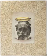 Jiří Kolář, Head, 1967, collage, cardboard