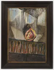 Václav Zykmund, Untitled, 1979, oil on canvas on cardboard