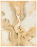 David Hare, Tree and Rocks, 1978, Charcoal, pencil, and acrylic on paper