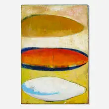 Dana Hatchett, Abstract Clouds, 1994-95, oil on panel