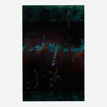 Helene Stephenson, Night Spirits, 1986, gouache on paper