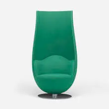 Marcel Wanders, Tulip lounge chair, 2010, cotton upholstery, enameled steel