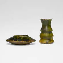 George E. Ohr, Diminutive vases, set of two