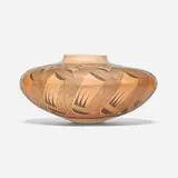 Clinton Polacca Nampeyo, Hopi polychrome jar with migration pattern design