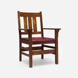 Gustav Stickley, Armchair, model 350-A