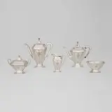Wallace Silversmiths, Princess Mary five-piece tea and coffee service
