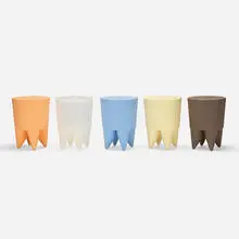 Bubu 1er stools, set of five by Philippe Starck, 1992, molded plastic, sold Jan 2017