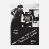 poster for the Souls Project by Vitaly Komar and Alex Melamid, 1979-81, offset lithograph on glossy paper, sold Jan 2017