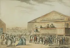 Etienne Bericort, Untitled, c.1790 watercolour 22 x 28cm