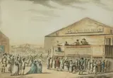 Etienne Bericort, Untitled, c.1790 watercolour 22 x 28cm