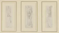 Thomas Stothard, Untitled, Thomas Stothard RA (1755-1849) Neoclassical ornaments pencil and grey wash