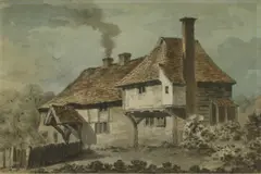 Untitled by John Inigo Richards, watercolour 14 x 20cm Provenance: The Estate of Robin and Patricia Pickard., sold Sep 2020