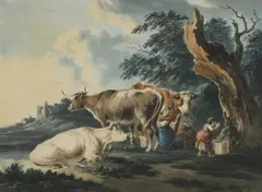 Peter le Cave, Untitled, watercolour 27 x 35cm Provenance: The Estate of Robin and Patricia Pickard.