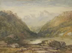Untitled by David Cox, watercolour 28 x 38cm Provenance: The Estate of Robin and Patricia Pickard., sold Sep 2020
