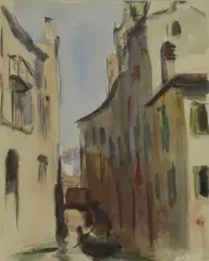 Untitled by Hercules Brabazon Brabazon, watercolour 31 x 23.5cm, sold Sep 2020