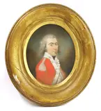 English School, Untitled, before his marriage pastel
