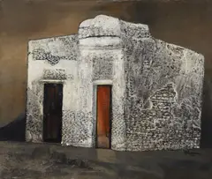 Untitled by Esquina, 1971, acrylic by unknown south american, offered May 2023