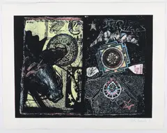Nick Bubash, untitled, serigraph, 2007