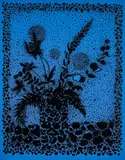 Robert Cato, (American, 1923-1999), Blue Flowers - from Nantucket Series, 1970s, screenprint