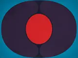 Kyohei Inukai, (Japanese American, 1913-1985), Red Egg, 1970, silkscreen on wove paper, pencil