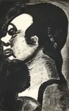Georges Rouault, Femme Hideuse [Hideous Woman], c.1919, etching on paper