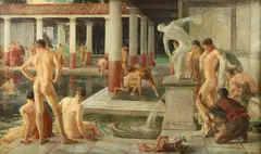 Albert Herter, The Roman Baths, c.1895, oil on canvas