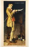 Ichabod Crane, undated , color by Norman Rockwell, lithograph on Arches wove paper, offered Apr 2023