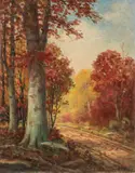 Albert Francis King, Autumn Landscape, undated