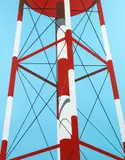 Allan D'Arcangelo, Watertower III, 1973, serigraph printed in colors