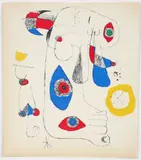 Joan Miró, Untitled Surrealist Abstract, 1947, original color