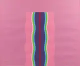 Gordon A. Smith, Divided Mauve - from Divided Series, 1970, serigraph printed in colors