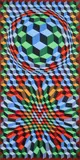 Victor Vasarely, Bounce, c.1970s, screenprint on paper
