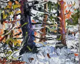 Charles Bud Gibbons, Winter Woods