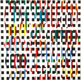 Structure by Yaacov Agam, screenprint on heavy Arches paper, offered Mar 2023