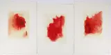 Sarah Amos, Untitled Monotypes (Red), 1995, monotype or painting on paper