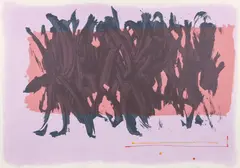 Shanidar by Dan Christensen, c.1979, screenprint, pencil, offered Mar 2023