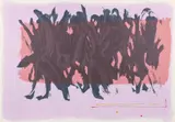 Dan Christensen, Shanidar, c.1979, screenprint, pencil