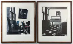 George Deem, Vermeer's Moving, circa 1979, lithograph printed in colors, pencil