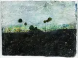 Anthony DeLuca, 4 B, (Landscape), circa 1998, oil on paper