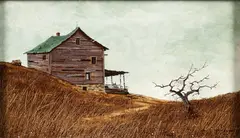 Gone by Robert Dornberger, 1976, acrylic on board, offered Mar 2023