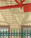 Hugh Michael Kepets, West 74th Street, 1976, serigraph printed in colors