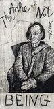 Dan Miller, Artaud, undated, woodcut on thin paper