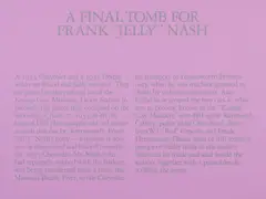 Robert Morris, A Final Tomb for Frank "Jelly" Nash, 1980, serigraph printed in colors, pencil