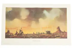 Unexpected Company by Don Griffiths, lithograph '94, offered Mar 2024